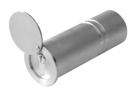 Sleutelkluisje 143x50 mm met inox afdekkap
