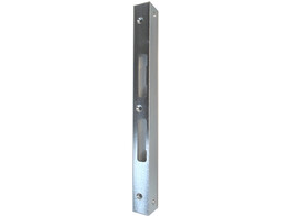BSS gache centrale en L 3009-20 - 20x20x300mm - zingue