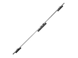 ISEO meerpuntsluiting Multiblindo Easy - A92 - E35 - vp U24x6x1860mm - Links