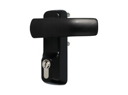 ISEO garniture exterieur avec poignee - noir