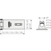ABUS porte-cadenas 200 - 75mm