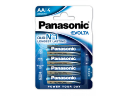 PANASONIC batterij AA - LR06 - 1 5 Volt - Alkaline - 4 st. bulk