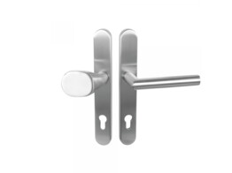 BSS smaldeur veiligheidsbeslag 9096 - greep/kruk - 92mm - RVS