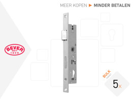 Bulkpakket  BEVER poortslot 10042220VE - as 92mm doorn 22mm - 5mm uitsteek