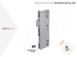 Bulkpakket  KFV Hoofdslot voor Meerpuntsluiting as 92mm E35