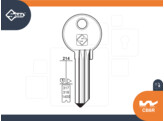 SILCA brute sleutel  CB6R