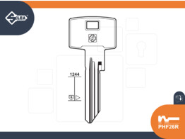 SILCA brute sleutel PHF26R