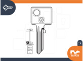 SILCA brute sleutel  BUR20