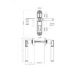 ABLOY garniture a code Code Handle - aveugle