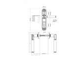 ABLOY garniture a code Code Handle - aveugle