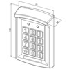 SEWOSY proximity lecteur   clavier 12-24V -