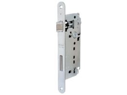 AGB binnendeurslot 591 - 90/50 - vp 22x238mm - nikkel