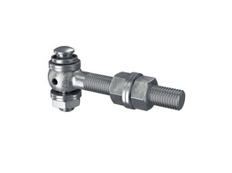 LOCINOX set de boulons a oeil anti-vandalisme 1034A2-M16 - 110mm - inox