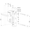 LOCINOX serrure de portail LAKQ40U2LVSZM