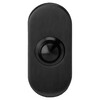 ARTITEC bouton de sonnette ovale - inox noir