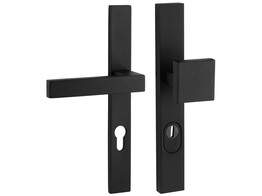 ARTITEC veiligheidsbeslag knop/kruk PRIO SQ - 92 - RVS zwart