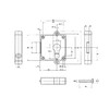 JUNIE meubelslot 7407 - PC - nachtschoot
