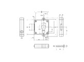 JUNIE meubelslot 7407 - PC - nachtschoot