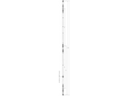 FUHR gache filante 833/834 - type 4/10/11 - U24x5x1970mm