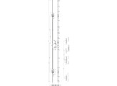 KFV serrure multipoints BS2600 - A92 - pene/crochet - carre 10mm