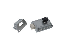 LITTO opbouw nachtslot B4821 - met cilinder - look inox