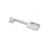 LITTO serrure a cle a gorgess A1353 - A110 - tt 22mm droite - look inox