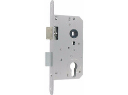 LITTO cilinderslot A2656 - A72 - E50 - afgeronde vp 22mm - inox look