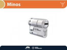 M C demi-cylindre de securite MINOS - nickele