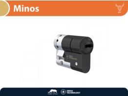 M C demi-cylindre de securite MINOS - noir