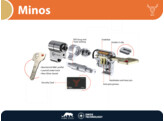 M C knopcilinder MINOS - knop ovaal - nikkel