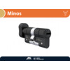 M C cylindre de securite a bouton MINOS - bouton ovale -  noir