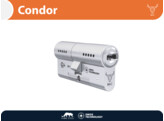 M C dubbelcilinder CONDOR - nikkel 42/57