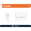 M C cylindre de securite double CONDOR - noir - 32/57
