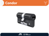 M C cylindre de securite double CONDOR - noir - 32/57