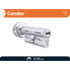 M C cylindre de securite a bouton CONDOR - bouton rond -  nickele