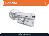 M C cylindre de securite a bouton CONDOR - bouton rond -  nickele