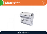 M C halvecilinder MATRIX    - nikkel