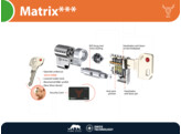 M C halvecilinder MATRIX    - nikkel