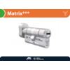 M C knopcilinder MATRIX    - knop ovaal - nikkel