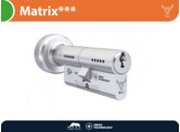 M C cylindre de securite a bouton MATRIX    - bouton rond -  nickele