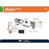 M C cylindre de securite a bouton MATRIX    - bouton rond -  nickele