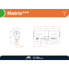 M C cylindre de securite a bouton MATRIX    - bouton rond -  nickele