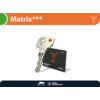 M C knopcilinder MATRIX    - knop ovaal - nikkel