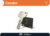 M C dubbelcilinder CONDOR - nikkel 42/57