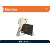 M C cylindre de securite a bouton CONDOR - bouton V -  nickele