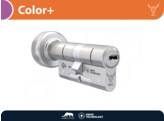 M C knopcilinder COLOR  - knop rond - nikkel