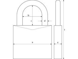 ABUS hangslot 75