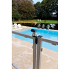 LOCINOX serrure pour portillon de piscine TWIST40 - blanc