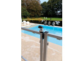 LOCINOX serrure pour portillon de piscine TWIST40 - blanc