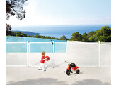 LOCINOX serrure pour portillon de piscine TWIST40 - blanc